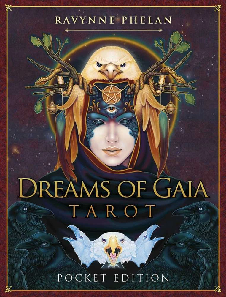 Blue Angel Mėlyna Angel Mėlyna Angel Pocket Dreams Of Gaia Taro Kortos