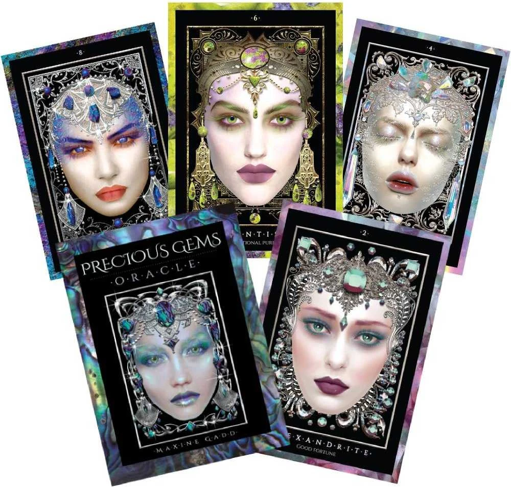 Blue Angel Mėlyna Angel Mėlyna Angel Precious Gems Oracle Kortos