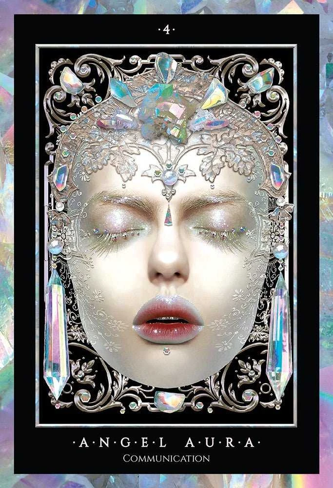 Blue Angel Mėlyna Angel Mėlyna Angel Precious Gems Oracle Kortos