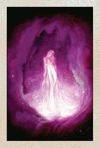 Blue Angel Mėlyna Angel Mėlyna Angel Rumi Oracle Pocket Edition Kortos