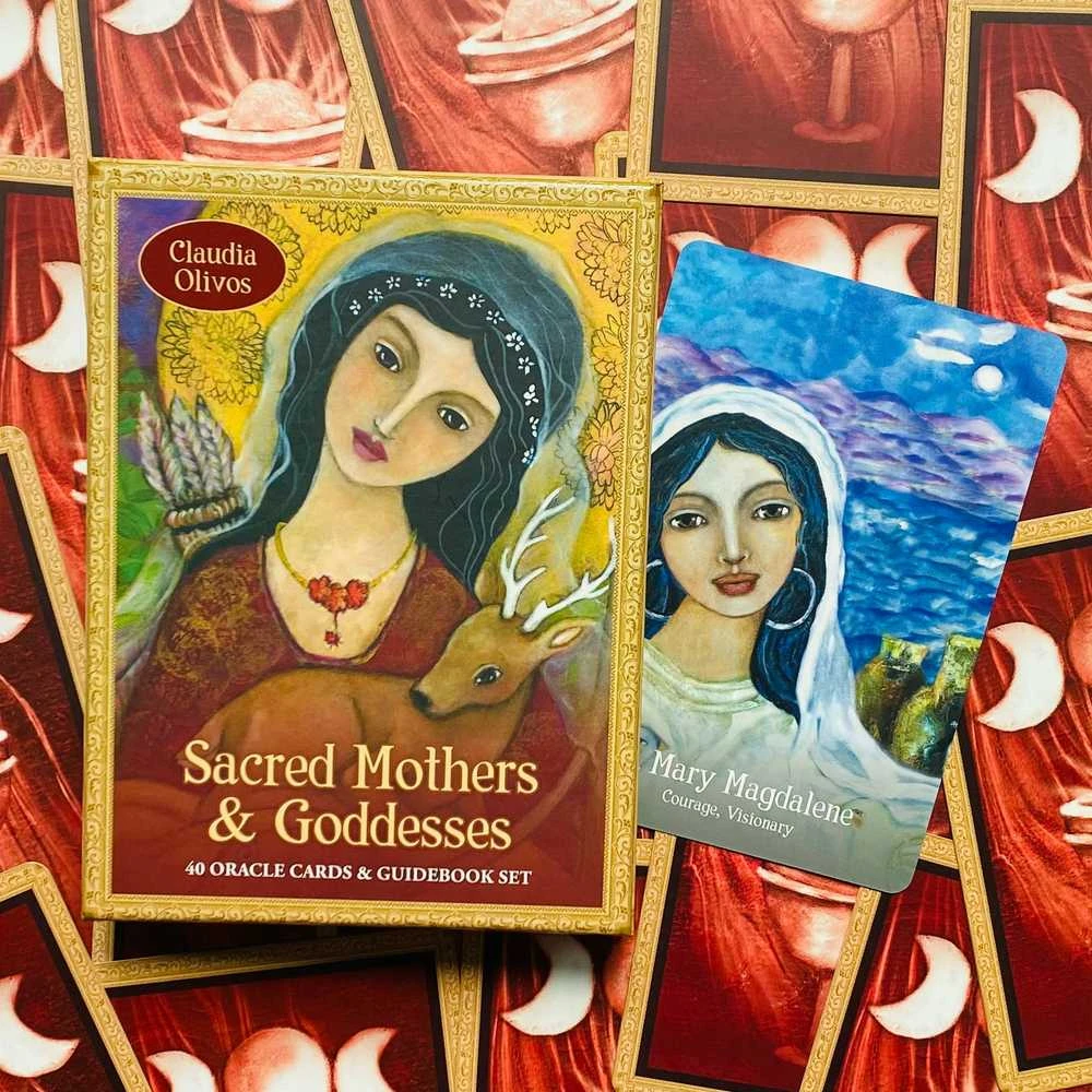 Blue Angel Mėlyna Angel Mėlyna Angel Sacred Mothers And Goddesses Oracle Kortos