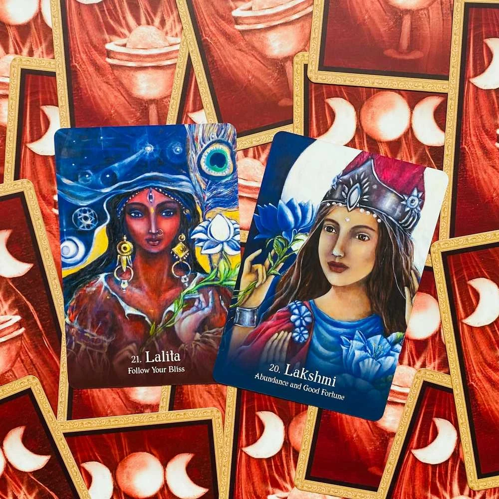 Blue Angel Mėlyna Angel Mėlyna Angel Sacred Mothers And Goddesses Oracle Kortos