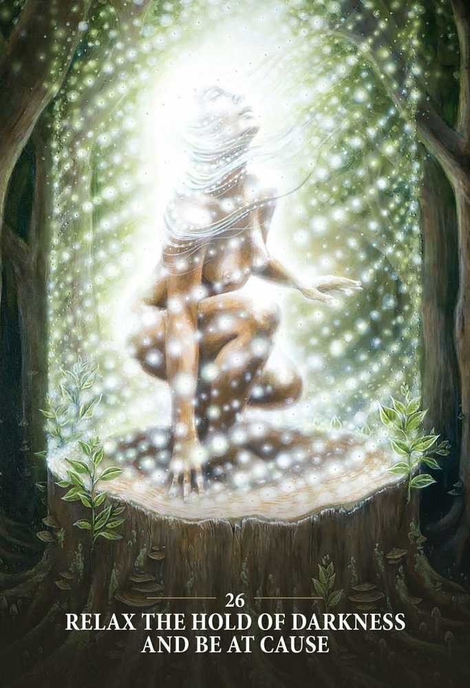 Blue Angel Mėlyna Angel Mėlyna Angel Sacred Rebels Borderless Oracle Kortos