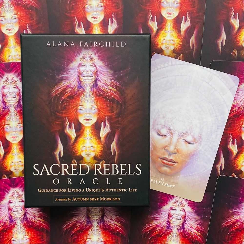 Blue Angel Mėlyna Angel Mėlyna Angel Sacred Rebels Borderless Oracle Kortos