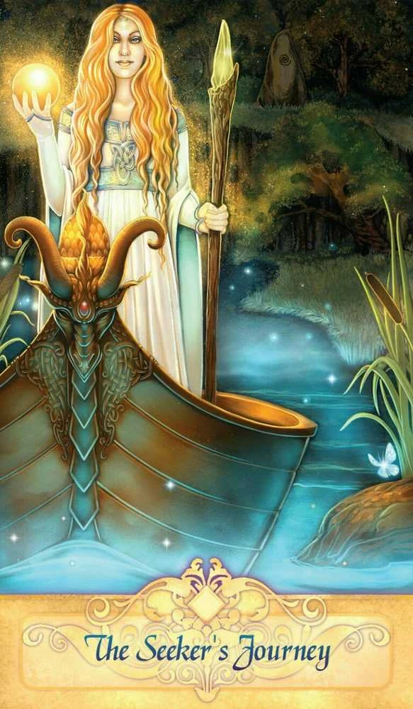 Blue Angel Mėlyna Angel Mėlyna Angel Seeker Oracle Kortos