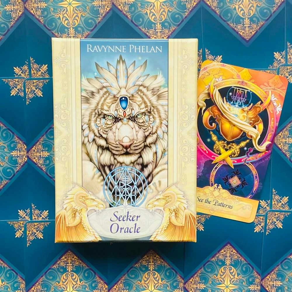 Blue Angel Mėlyna Angel Mėlyna Angel Seeker Oracle Kortos