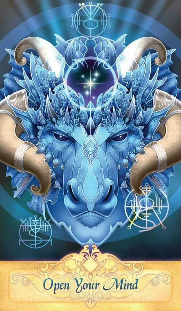 Blue Angel Mėlyna Angel Mėlyna Angel Seeker Oracle Kortos