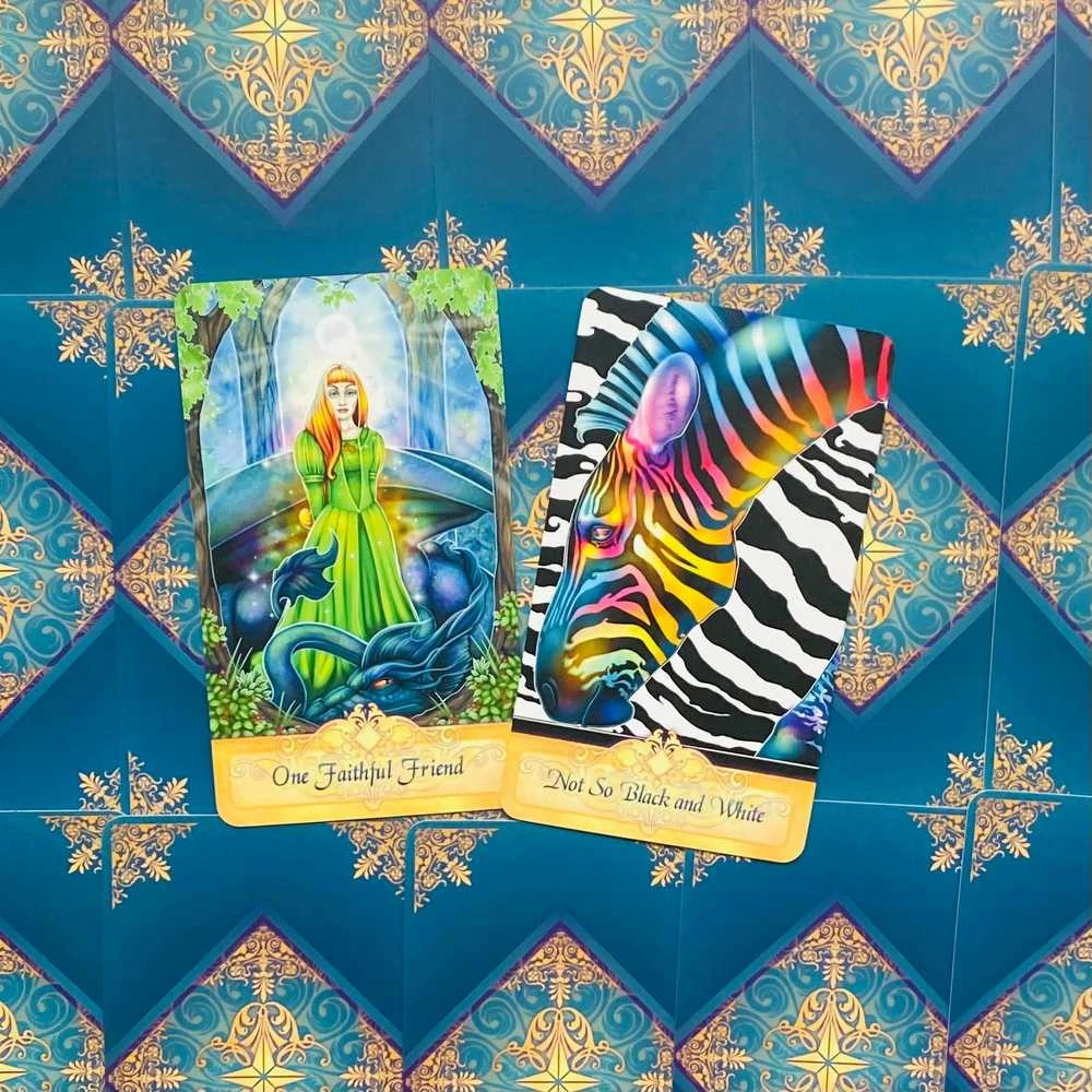 Blue Angel Mėlyna Angel Mėlyna Angel Seeker Oracle Kortos