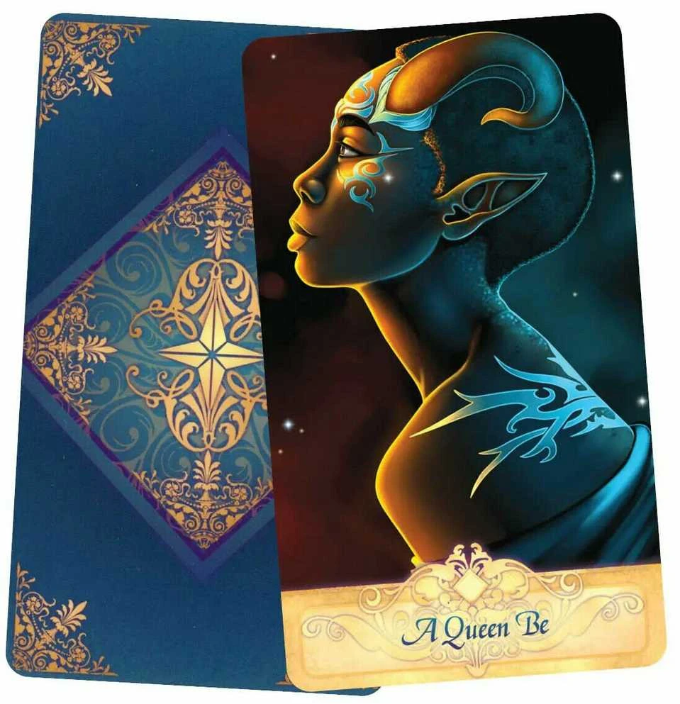 Blue Angel Mėlyna Angel Mėlyna Angel Seeker Oracle Kortos