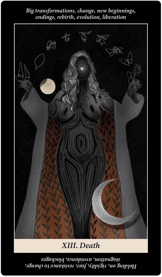 KNYGA Blue Angel Mėlyna Angel Kolekcionuojamos Kortelės - Soul Reflections Tarot Cards With Instruction Book