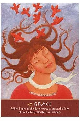 Blue Angel Mėlyna Angel Mėlyna Angel Soulful Woman Guidance Cards