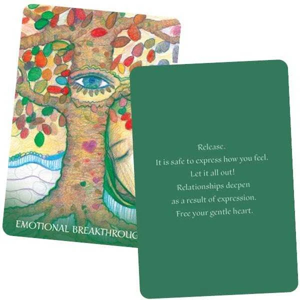 Blue Angel Mėlyna Angel Mėlyna Angel Spirit Oracle 3th Edition Kortos