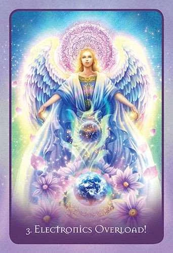 Blue Angel Mėlyna Angel Mėlyna Angel Teenangel Oracle Cards Taro Kortos