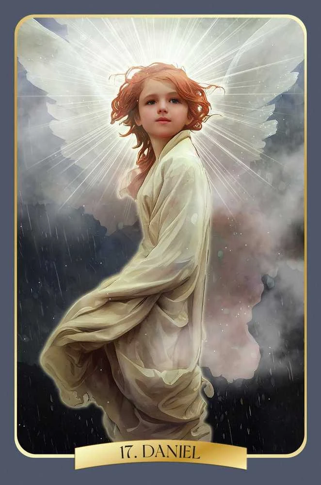 Blue Angel Mėlyna Angel Mėlyna Angel The Angel Magic Oracle Kortos