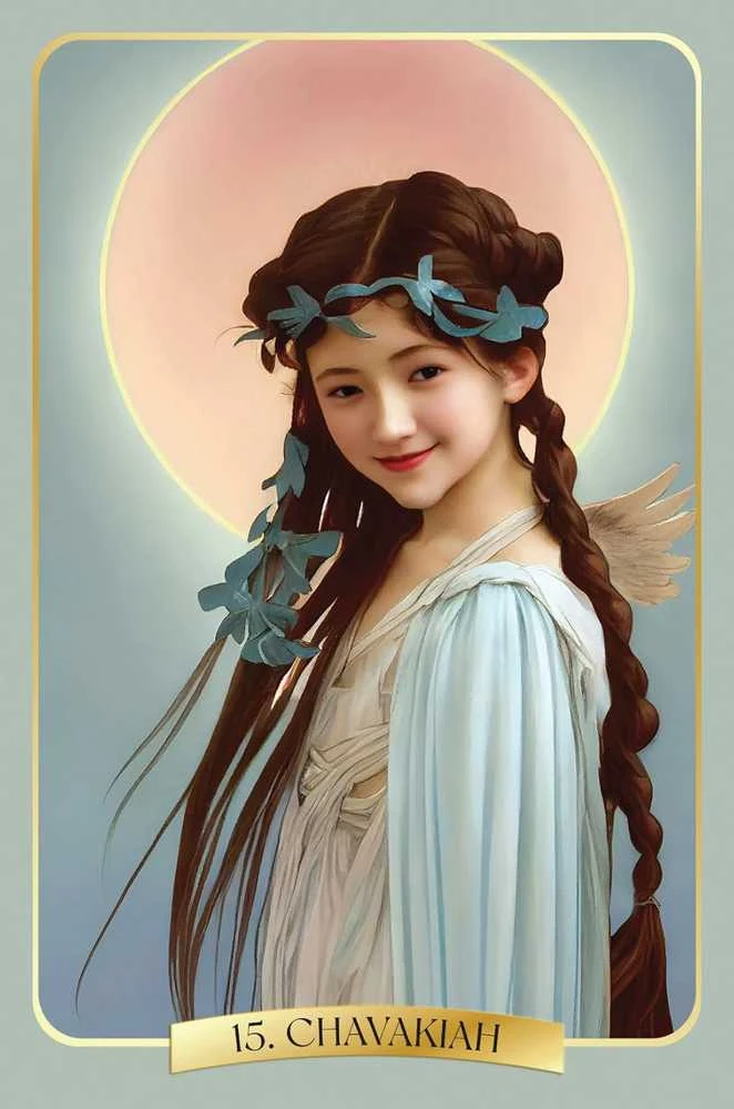 Blue Angel Mėlyna Angel Mėlyna Angel The Angel Magic Oracle Kortos