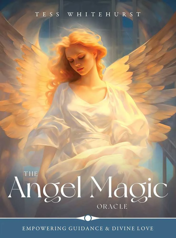 Blue Angel Mėlyna Angel Mėlyna Angel The Angel Magic Oracle Kortos