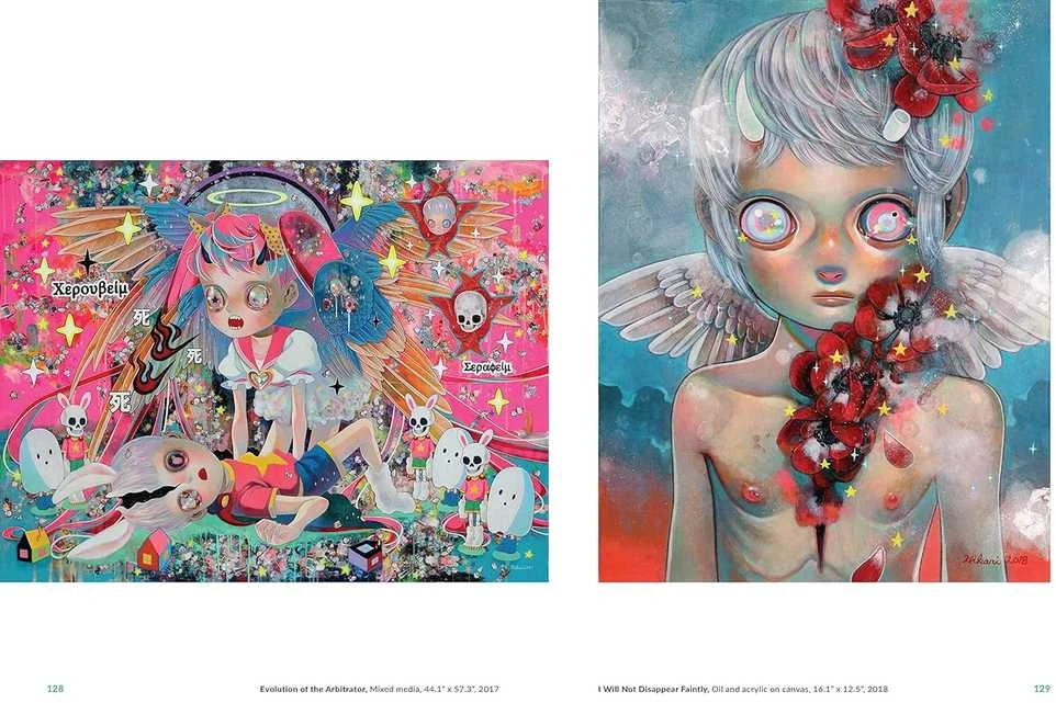 Blue Angel Mėlyna Angel Meno Knyga - Hikari Shimoda Hikari Shimoda Meno Knyga 100 Iliustracijų 28x21.7cm
