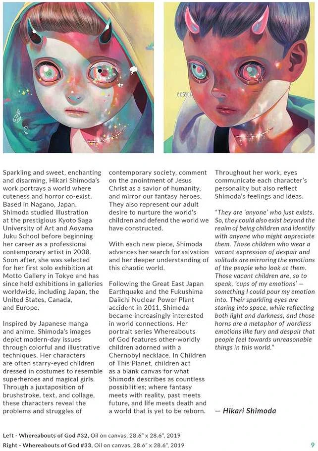 Blue Angel Mėlyna Angel Meno Knyga - Hikari Shimoda Hikari Shimoda Meno Knyga 100 Iliustracijų 28x21.7cm