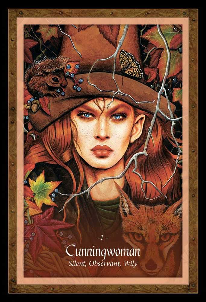 Blue Angel Mėlyna Angel Mėlyna Angel The Faery Forest Oracle Kortos
