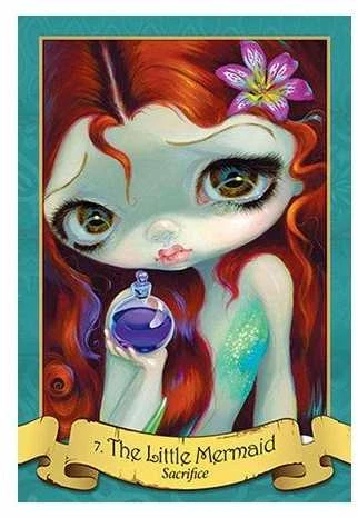 Blue Angel Mėlyna Angel Mėlyna Angel The Faerytale Oracle Kortos