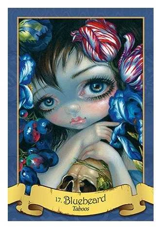 Blue Angel Mėlyna Angel Mėlyna Angel The Faerytale Oracle Kortos