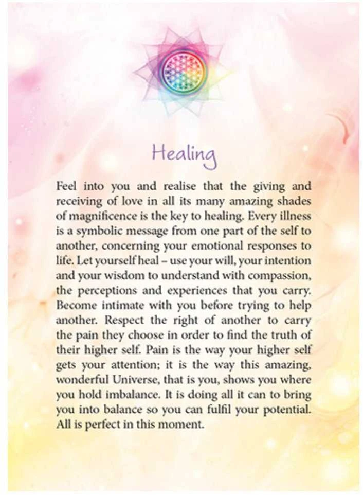 Blue Angel Mėlyna Angel Mėlyna Angel The Flower Of Life Oracle Kortos