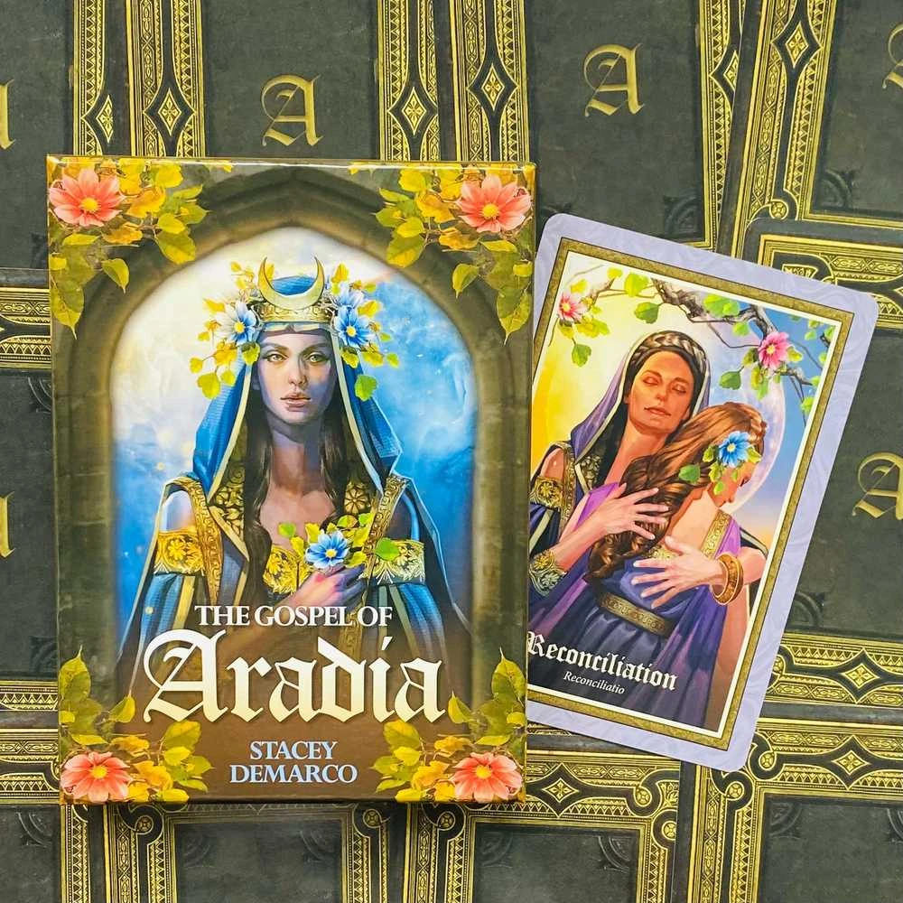 Blue Angel Mėlyna Angel Mėlyna Angel The Gospel of Aradia Oracle kortos