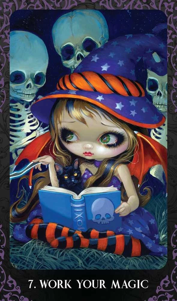 Blue Angel Mėlyna Angel Orakulo Kortos - Halloween Amžinai Orakulas 46 Kortos 112 Puslapių Gidas 12.5x17 cm