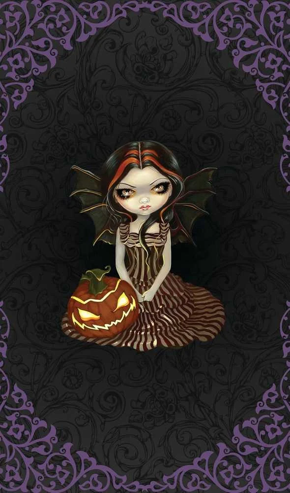 Blue Angel Mėlyna Angel Orakulo Kortos - Halloween Amžinai Orakulas 46 Kortos 112 Puslapių Gidas 12.5x17 cm