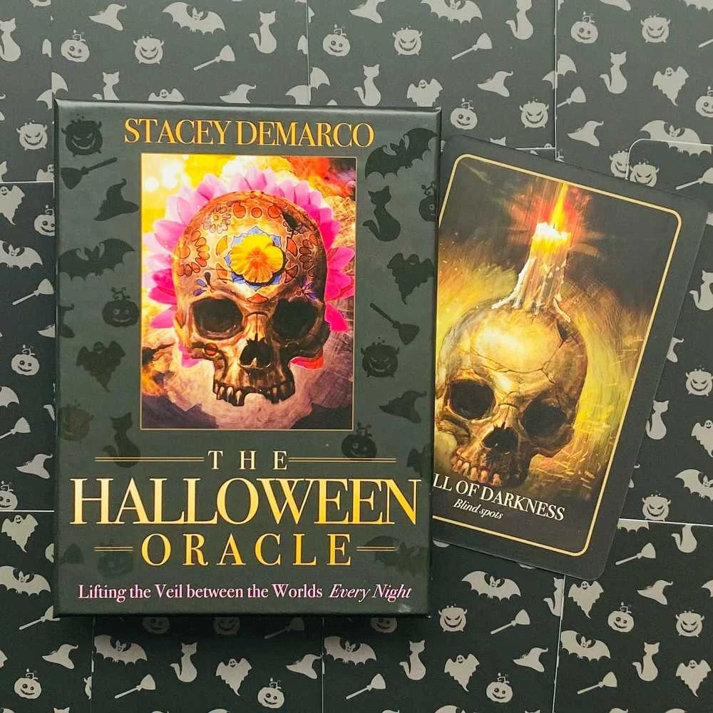Blue Angel Mėlyna Angel Mėlyna Angel The Halloween Oracle Kortos