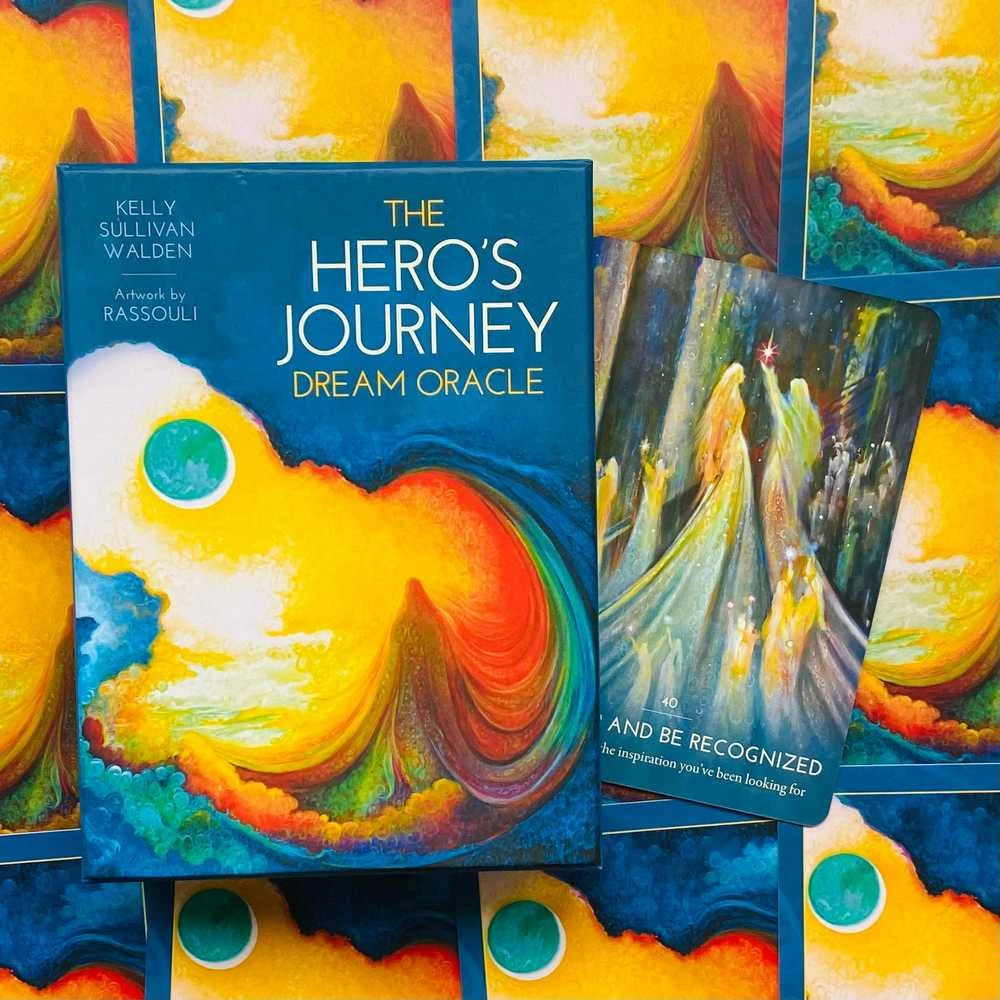 Blue Angel Mėlyna Angel Mėlyna Angel The Hero's Journey Dream Oracle Kortos