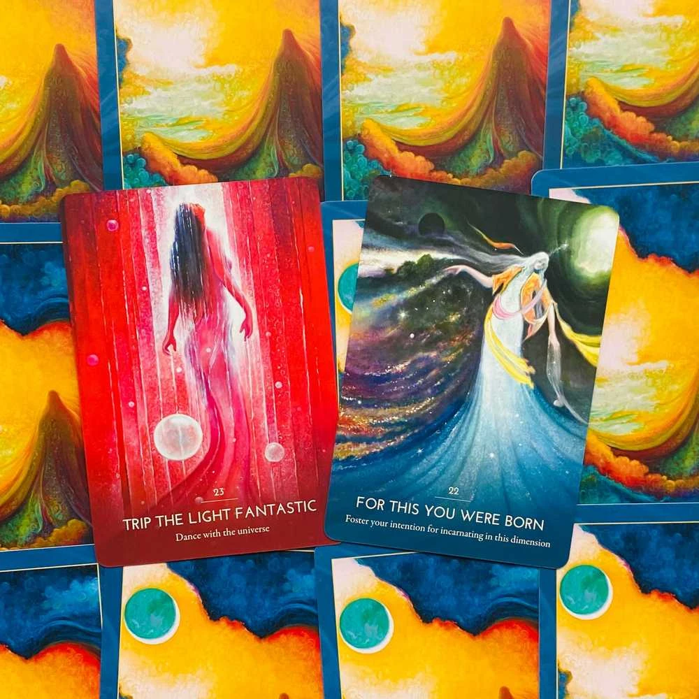 Blue Angel Mėlyna Angel Mėlyna Angel The Hero's Journey Dream Oracle Kortos
