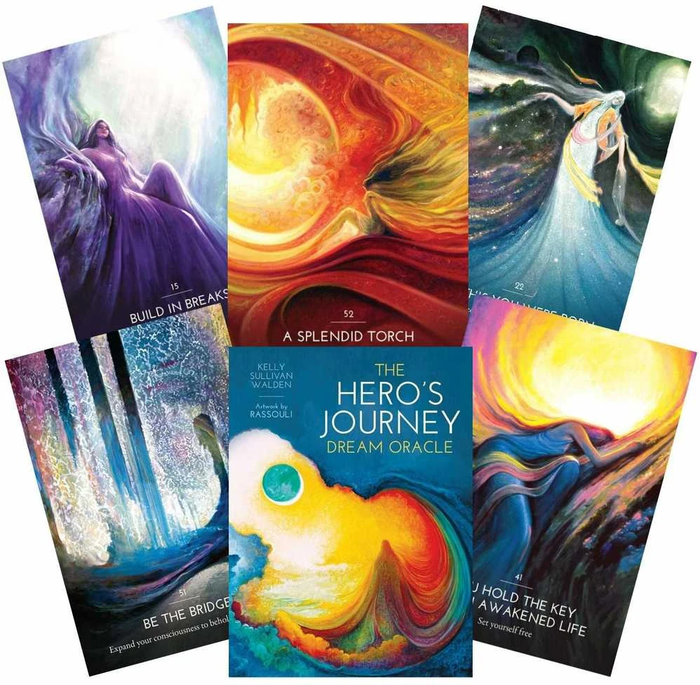 Blue Angel Mėlyna Angel Mėlyna Angel The Hero's Journey Dream Oracle Kortos