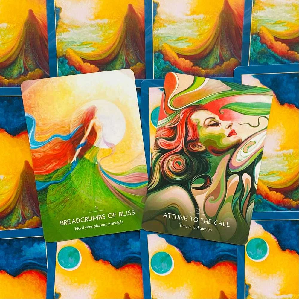 Blue Angel Mėlyna Angel Mėlyna Angel The Hero's Journey Dream Oracle Kortos