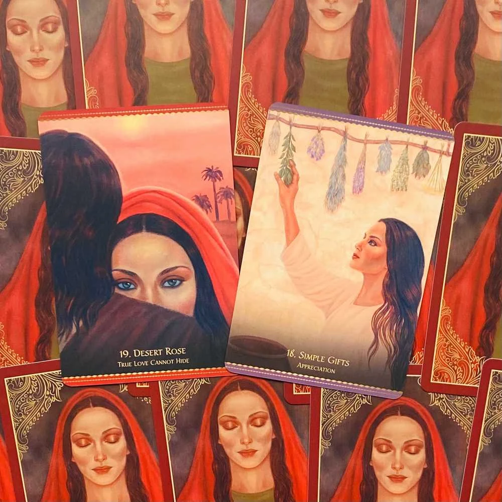 Blue Angel Mėlyna Angel Mėlyna Angel The Mystique Of Magdalene Oracle Kortos