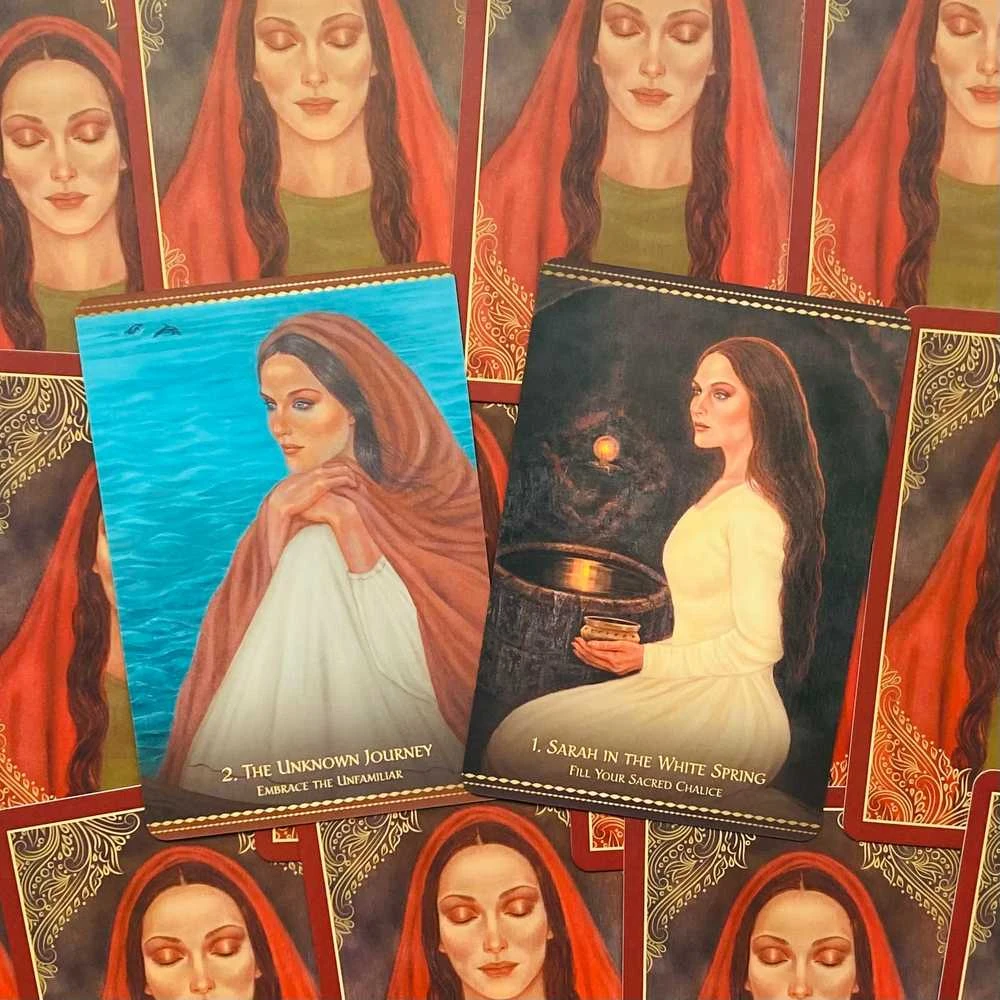 Blue Angel Mėlyna Angel Mėlyna Angel The Mystique Of Magdalene Oracle Kortos