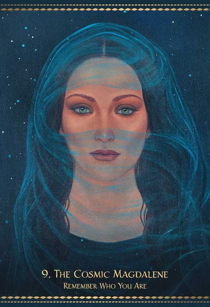 Blue Angel Mėlyna Angel Mėlyna Angel The Mystique Of Magdalene Oracle Kortos