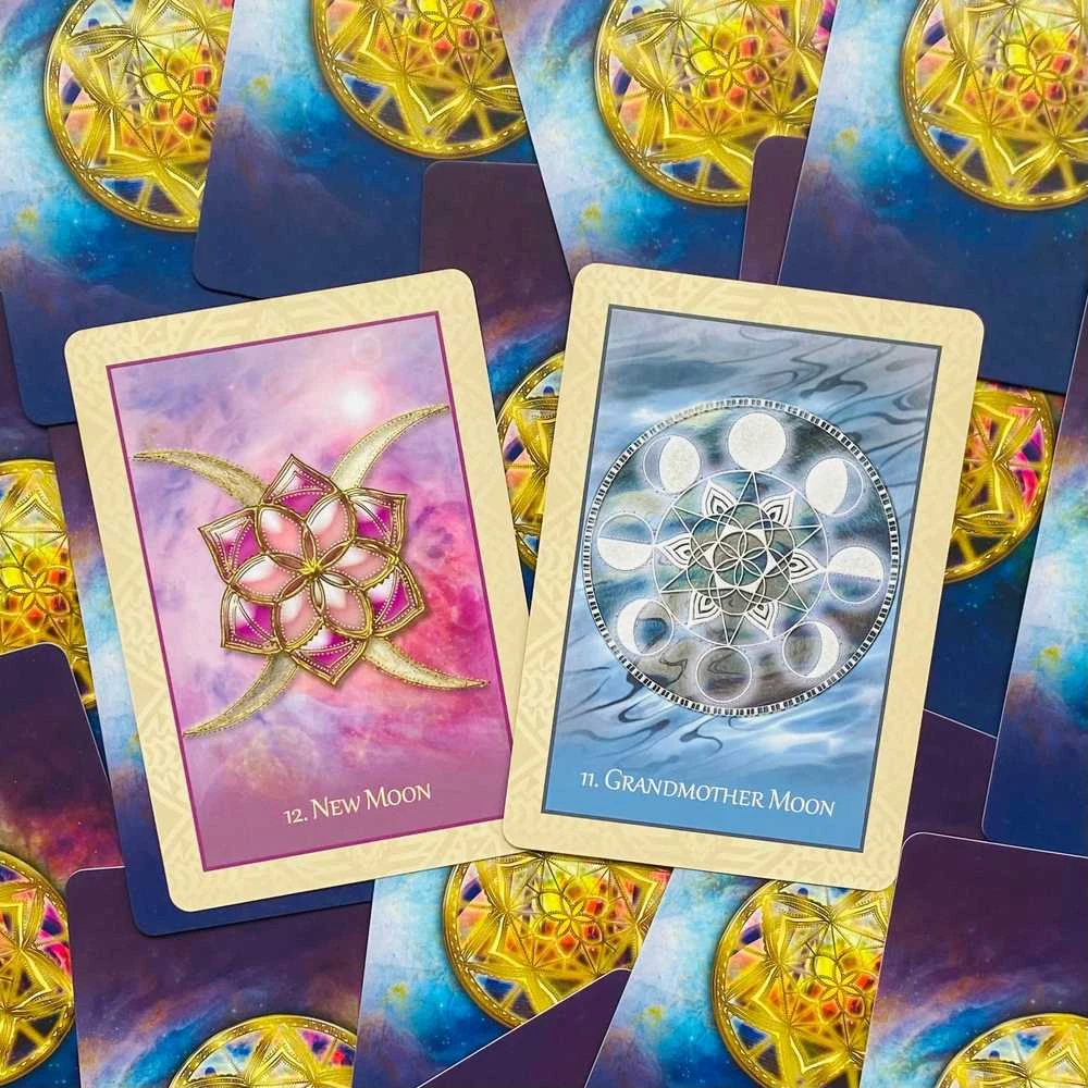 Blue Angel Mėlyna Angel Mėlyna Angel The Native Heart Oracle Kortos