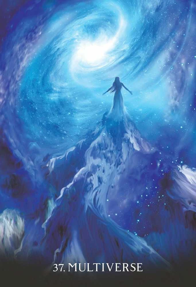 Blue Angel Mėlyna Angel Mėlyna Angel The Oracle Of Portals Kortos