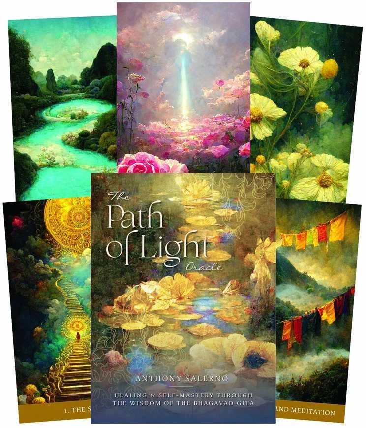 Blue Angel Mėlyna Angel Mėlyna Angel The Path Of Light Oracle Kortos