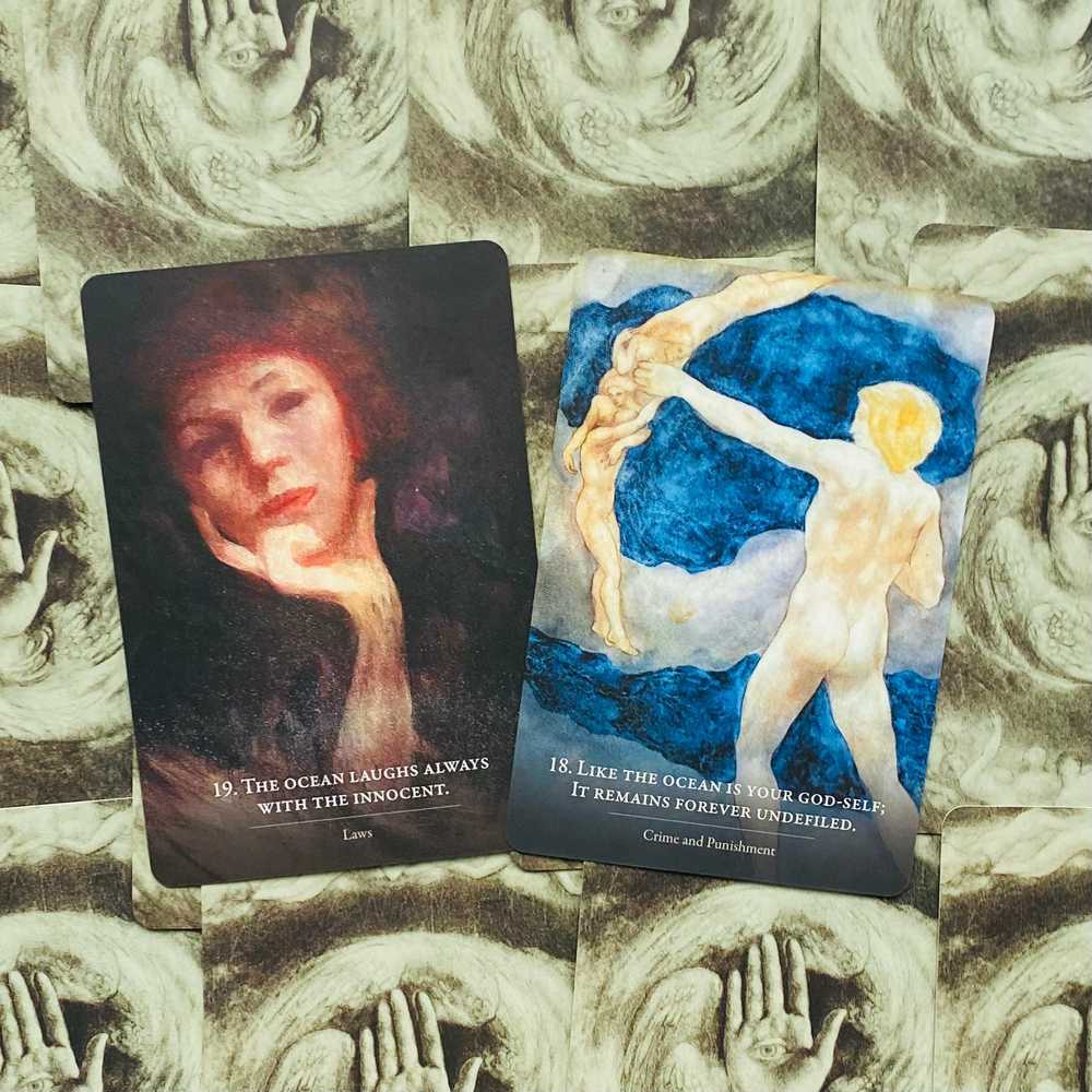 Blue Angel Mėlyna Angel Mėlyna Angel The Prophet Oracle Kortos