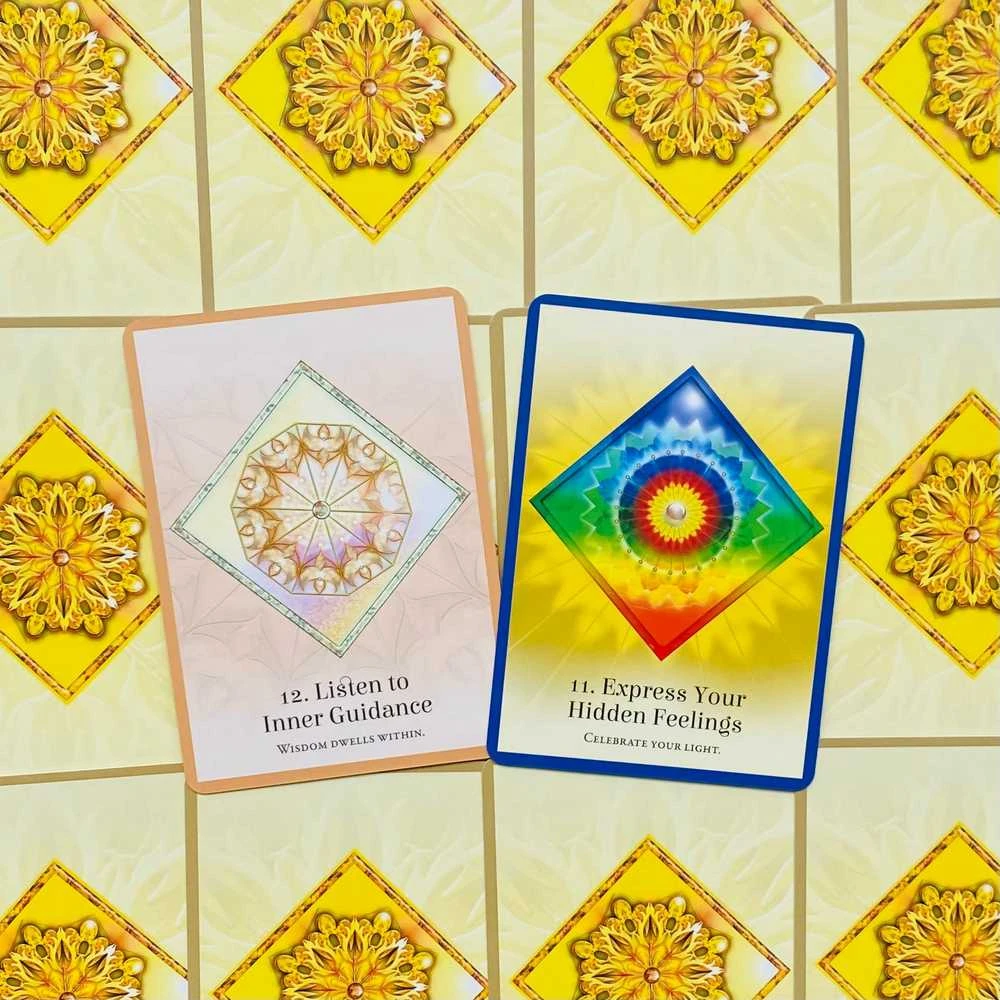 Blue Angel Mėlyna Angel Mėlyna Angel The Secret Language Of Your Soul Oracle Kortos