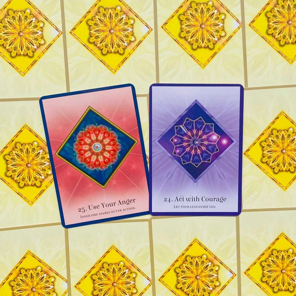 Blue Angel Mėlyna Angel Mėlyna Angel The Secret Language Of Your Soul Oracle Kortos