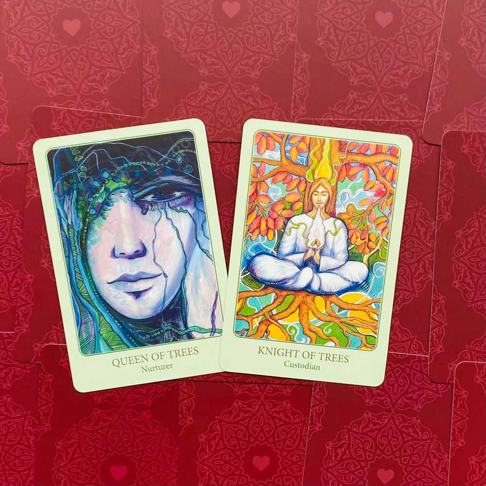 Blue Angel Mėlyna Angel Mėlyna Angel The Tarot Of Light Kortos