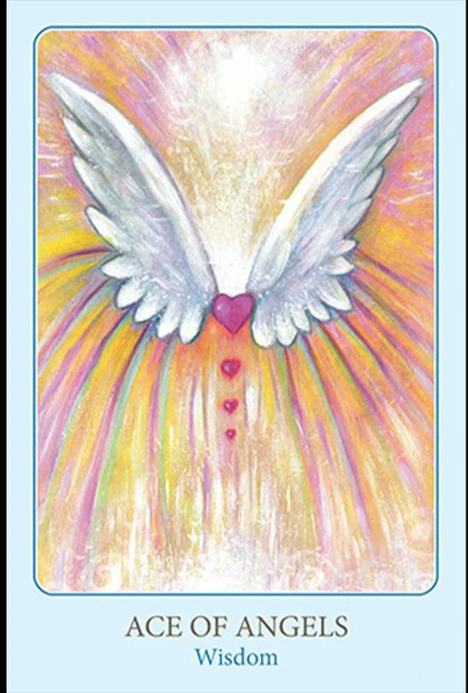 Blue Angel Mėlyna Angel Mėlyna Angel The Tarot Of Light Kortos