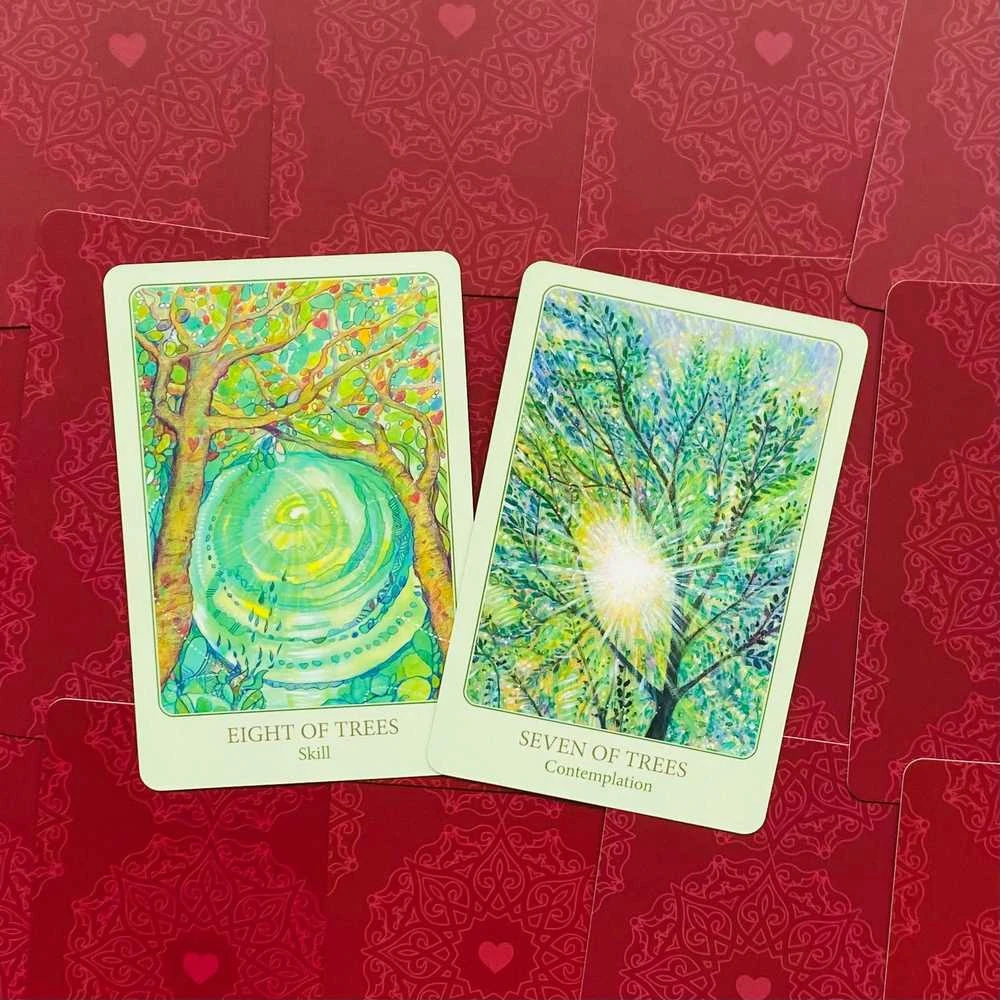 Blue Angel Mėlyna Angel Mėlyna Angel The Tarot Of Light Kortos