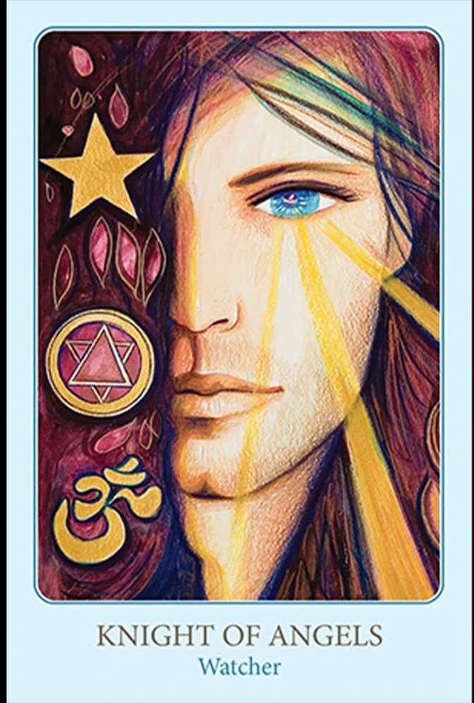Blue Angel Mėlyna Angel Mėlyna Angel The Tarot Of Light Kortos