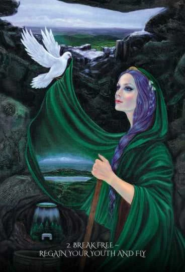 Blue Angel Mėlyna Angel Mėlyna Angel Through The Eyes Of The Soul Oracle Kortos