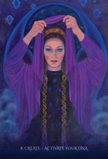 Blue Angel Mėlyna Angel Mėlyna Angel Through The Eyes Of The Soul Oracle Kortos
