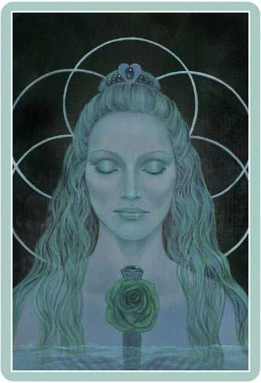 Blue Angel Mėlyna Angel Mėlyna Angel Through The Eyes Of The Soul Oracle Kortos